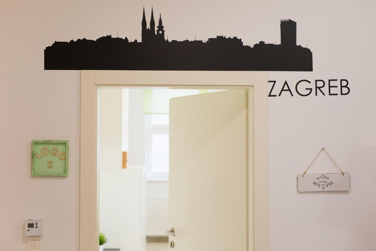 Logo Apartments 5 Min Walk To Main Square Zagreb Bagian luar foto
